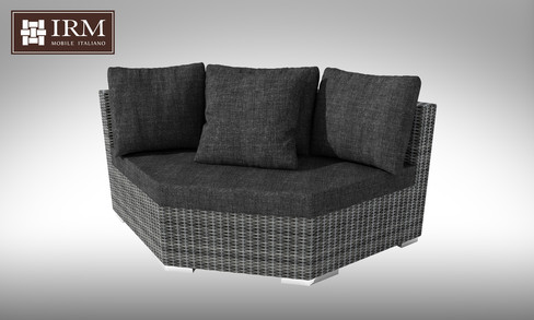 Aperto Element narożny XL Olefin Grey